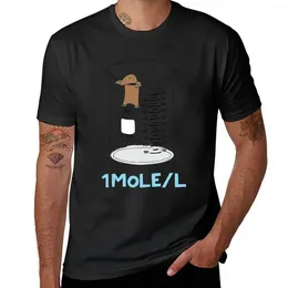 Men's Tank Tops Chemistry 1 Mole Per Litre For Or Avogadro's Day T-Shirt Sweat Oversized Men Workout Shirt