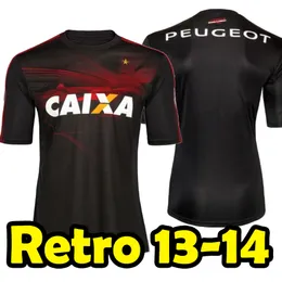 Retro 2013-14 Flamengo Futbol Formaları Josiel Fabinho Emerson Zico Adriano Futbol Gömlek