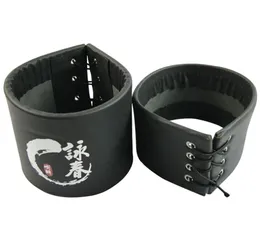 2015 Nowy przylot 2pcs Set Kung Fu Pads Wing Chun Ip Man Drewniany manekin głowicy ochrona podkładki ogłuszające bokser