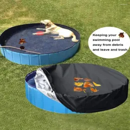 Hundebekleidung Poolabdeckung Kraice Design Faltbar runde wasserdichte staubfeste waschbare Schutz für Haustierversorgung