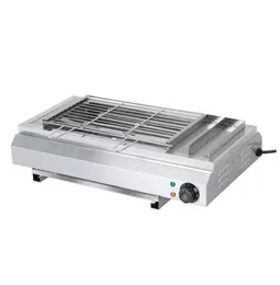 BS65A ELEKTRISCHER BBQ GRILL Gewerblicher elektrischer Haushalt im Haushalt kleiner tragbarer Grill 3000W Edelstahl 7070690