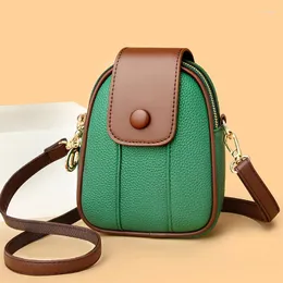 Sagni da sera Diinovivo Fashion Women 2024 pannelli femminile Crossbody Telefono di alta qualità in pelle PU SCOLA WHDV2275