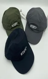 Wtaps Summer 5 pannello Cap da campo Cineriabile Baseball Hip Hop Trucker S for Men Women Adated Dad Hat 2203121205215