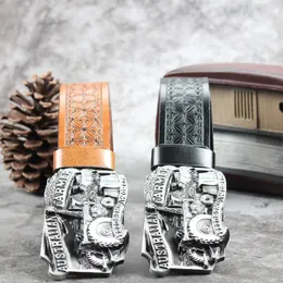 小物 open heart cow leather belt DHgate.com:Premium Denim Bull Head Scalp Embossed Cow