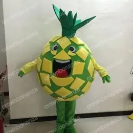 Halween Pineapple Mascot Costume da cartone animato Abito abito da festa per festival da festa per esterno abbigliamento pubblicitario promozionale