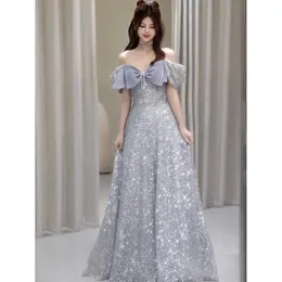 2023 Nov Aso Aso Ebi Arabic sirena della madre della sposa Abiti in paitura della spalla da sera da sera Formale Birthday Celebrity Blingling Blinging Mother of Groom Gowns Dress