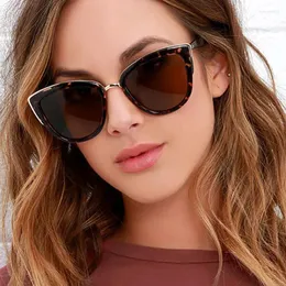 Sunglasses Fashionable Cat Eye Vintage Men Women's Tortie Glasses Outdoor Tour UV Protection UV400
