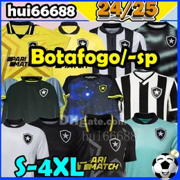 4xl 23/24/25 Botafogo Home Soccer Jerseys Tiquinho Soares Victor M.benevenuto 24 Matheus Hondavictor Nascimento Carlos Alberto Gabriel Pire Men Size Size Fall Fallts