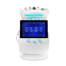 7 IN1 H2O2 Hydra Dermabrasion Beauty Equipment RF Bio Lift spa per facciale Microdermoabrasione idroabrasione Acqua Aqua a buccia fredda a martello freddo analizzatore di pelle spray di ossigeno633