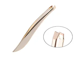 1 PCs professionelle Edelstahl -Haarentfernung Augenbrauen Augenbrauen Pinzetten Clip Pearl Gold Women Beauty Make -up Tools 7518096