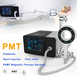 Taşınabilir EMTT Fizyo Magneto Terapisi Magnetoterapi Ağrı Masajı PMST Spor Yaralanması Manyetoterapi Fizyoterapi Makinesi