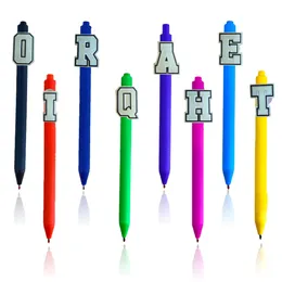 Malarstwo ding dostarcza fluorescencyjna litera 26 Kreskówka Pióry Cartount Pen Cute Nursing Student Essentials dla pielęgniarki MTI kolor jumbo wykres pe Otxqi