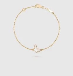 Designer Butterfly Armband Roségold geplattet Kette Damen und Mädchen Valentine039s Day Mother039s Day Engagement Schmuck Fade4029000