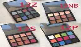 12 Lidschatten -Lidschatten -Palette 4 Typ Rauchy Customized Easy Cosmetics Farbe Akzeptieren Sie Ihr Logo6130127