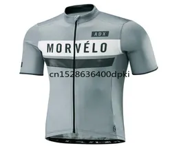 2021 Morvelo mais novo Pro Team Fit Top Quality Men039S Summer Summer Manuve Cycling Jerseys Jerseys de ciclismo Camisa de manga curta H102774207