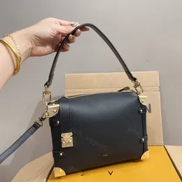 Soft Crossbody boczna torba bagażnika Petite Malle torebka klapka kobiety mini pnie torby na ramię torebki krzyżowe torba kosmetyczna CYD24050603-20