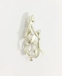 925 Silver Mermaid Girl Locket Cage kann einen Perlenkäfigkäfigheizenheitige Sterling -Silber -Anhänger anhängen.