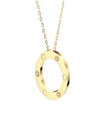 Полный CZ из нержавеющей стали ожерелья для любви модные колье для модного колье для мужчин мужчин влюбленные украшения с бархатом с бархатом Bag8894229