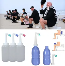 450400 ml leere Bidet Flasche Tragbare Reise Handgehalten Bidet Sprayer Personal Cleaner Hygiene Flasche Spray Spray Waschles 5716605