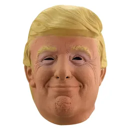 Trump Mask Halloween Masks Horror Carnival Máscara de mascarada Cosplay adulto Fache Full Face Halloween Party Scary Masks