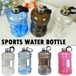 Wasserflaschen 2L Sportflasche tragbarer Versiegelung Leckschutz großer Kapazität Tropfensicher für Fitnesstraining 4 Farbe C9U0