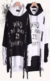 Qnpqyx japansk brevtryck toppar mode fleece harajuku hoodies cool japan stil hip hop casual tröjor streetwear males3400546