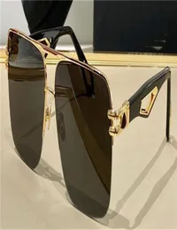 Топ -мужские очки скамейка II Солнцезащитные очки для моды Sunglass k Золото Halfframe Высокий стиль щедрый стиль высококачественный открытый UV400 Eye6474316