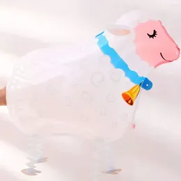 Dekoracja imprezowa 5pcs Walking Sheep Balloon Animal Foil Eid Holiday Themed