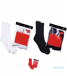 2 pares de pacote de pacote de algodão casual respirável com 3 cores Skateboard Sock Socks Socks1720826