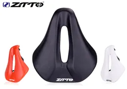 ZTTO MTB Road Bike Saddle Bicycle Ergonomic Short Nose Design Saddle Wide and Comfort Long Trip 146mm Ultralight TT Seat Hollow1714173