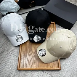 Luksusowe czapki baseballowe list haftowe czapki golfowe czapki unisex proste swobodne czapki piłki casquette letnie wakacje sunshade czapki