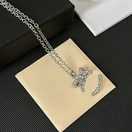 High Quality Copper Pendant Necklaces Designer Brand Letter Jewelry 18K Gold Plated High-end Links Chains Design Necklace Wedding Christmas Gifts Wholesale