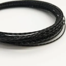 Strings de tênis de marca Reel preto 17L Controle de spin de 125 mm 125 Chapa de tênis de poliéster de qualidade igual à luxilon 10pcslot6050297