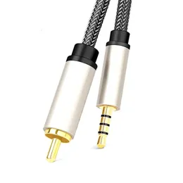 For HDTV Audio Digital HDTV Audio Cable Coaxial Audio Video Cable Nylon Braided