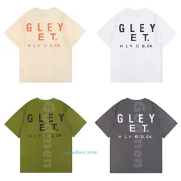 Luxury Designer Shirts Galeryse Tee Mens Womens shirts Cottons Tops Man Casual Shirt Luxurys Clothing Street Shorts Sleeve Clothes S XL Women Trendy Outfit