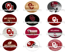 Oklahoma State Sooners Snap Buttons 18MM Round Glass Sports Team Snap Charms High Quality Snap Accessories For Necklace Bracelet E8815872