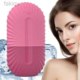 Rengöring av silikon Ice Tray Beauty Enhancement Ice Roll Facial Massager Contour Eye Roller ansiktsisform för att minska akne hudvårdsverktyg D240510