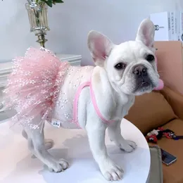 Платье для собак мопса французская бульдога одежда