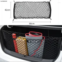 Organizator samochodów dla Chery Tiggo 8 Pro Pro 2024 Trunk Bagage Storage Mesh Nylon Elastic Bag 58 116 cm / 42 90