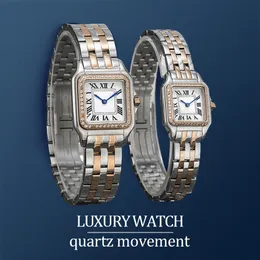 luxury watch luxury watches movement Watchs watches high quality women 22 or 27 MM Stainless Steel Gold watchstrap Two sizes casual modern diamond bezel clasic watch