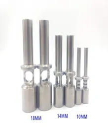 Flux Titanium Nail Air Holes 10mm 14mm 18mm Male Joint GR2 Titanium Domeless Nail Hand Tools DAB RIG2057105