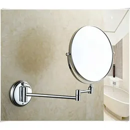 Kompakt Aynalar 8 1x/5x Büyütülmüş Duvara Bağlı Makyaj ve Tıraş Aynası Genişletilebilir Q240509