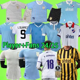 Penarol Uruguay 2024 Soccer Jerseys Atletico Nacional SUAREZ E.CAVANI M.UGARTE 2025 football T 24/25 Fans Player version R.ARAUJO ARRASCAETA F.VALVERDE uniforms