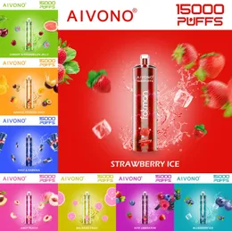 Aivono Fatman 15000 sbuffi vapotte di sigarette usa e getta 0% 2% 3% 5% 24 ml di baccello preimpegnato a mesh bobina 600 mAh