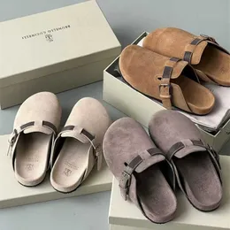 BC Oryginalne buty Boken 2024 Summer damskie spersonalizowane swobodne zamrożone kapcie dla kobiet do noszenia pół kapcie na zewnątrz