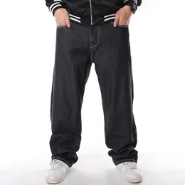 Dżinsy spodnie dla mężczyzn Pants Mężczyzn Hiphop Streetwear Designer Haftowane dziurami do modnych spodni retro swobodne stałe kolory dżinsy na nogach Długie
