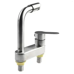 Waschbecken Wasserhähne Badewanne Teile Becken Wasserhahn 304 Edelstahl Anti -Korrosion zeitgenössischer Stil Single Griff hervorragende Dienstlebensdauer