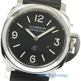 Mens Luminors Marina Watches Panerei kol saatleri ütomatik hareket saatleri Panerai Luminors Base Logo 44mm PAM00112 Siyah Dial Manuel olarak Yara Mens 78 LUKK