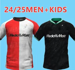 2024 Feyenoords Kokcu Gimenez Danilo 24 25 футбольные майки дома в гостях третья Траунер 22 Мужчина Детская футбольная рубашка Дети Хартман Гименес Пайао Таабуни Тимбер 999