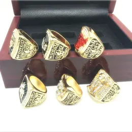 1991-1998 Basketball League Championship Ring hochwertiger Mode-Champion Rings Fans Geschenke Hersteller 213s